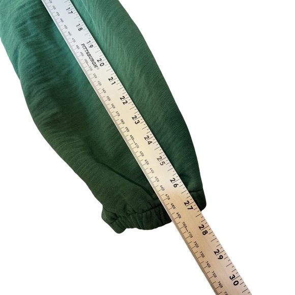 The Black Dog Green Pull Over Button Sweatshirt Mens Size Large - Picture 7 of 9